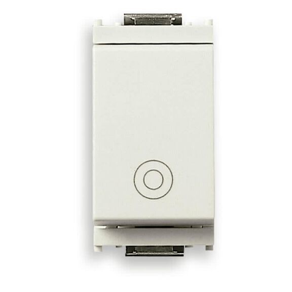Vimar Idea Momentary Switch 1P/1T (NO) 10A 250V - Black image number 0