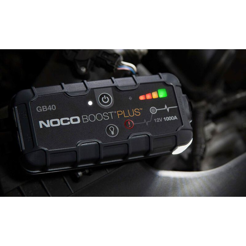 THE NOCO COMPANY Noco Boost Plus GB40 Ultrasafe Lithium Jump Starter, 1000  Amp, 12V