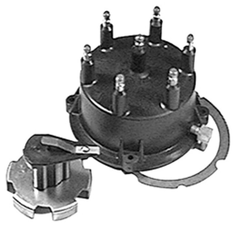 815407Q5 Distributor Cap Kit, Marinized V-6 GM Engines with Thunderbolt IV & V HEI Ignition Systems image number null