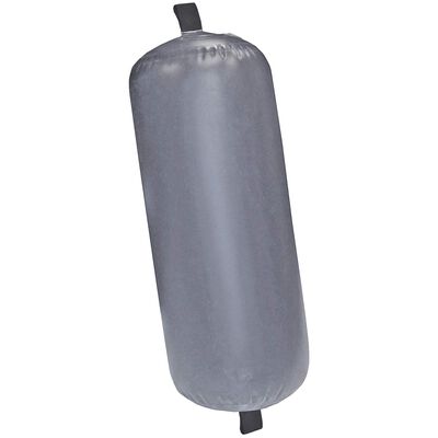 18" Dia. X 29" L Super Duty Inflatable Yacht Fender, Gray
