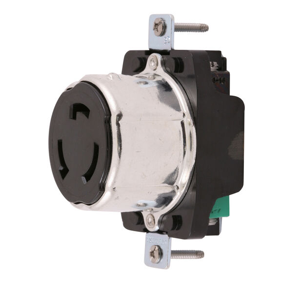 Hubbell Marine Locking Receptacle, 63A 230V, 1 Phase image number 0