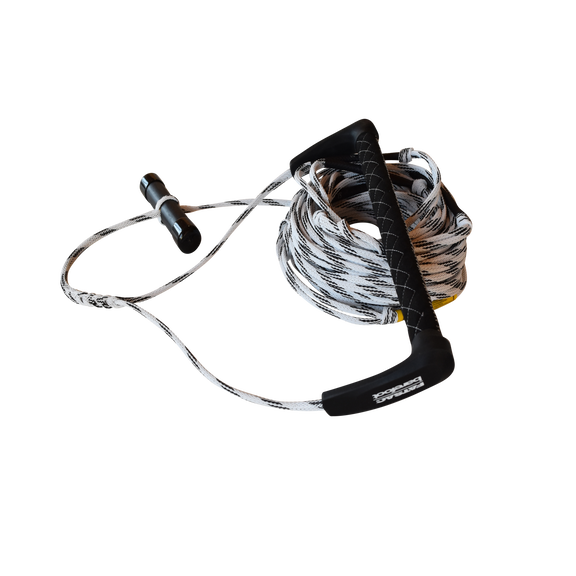 Wake Rope & T-Bar Handle Combo Black & White image number 1