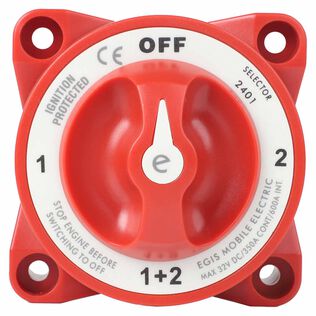 e-Series 350A  Battery Selector Switch Off/1/Both/2