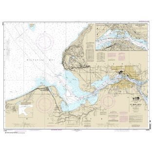 #14884 St. Marys River Head of Lake Nicolet Whitefish Bay
