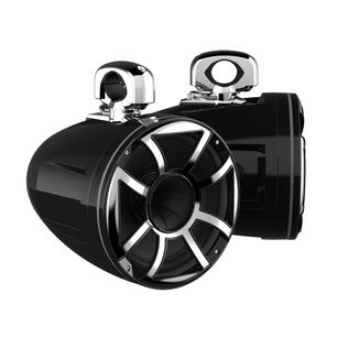 REV10" Black HD Tower Speaker with XS Black Grille