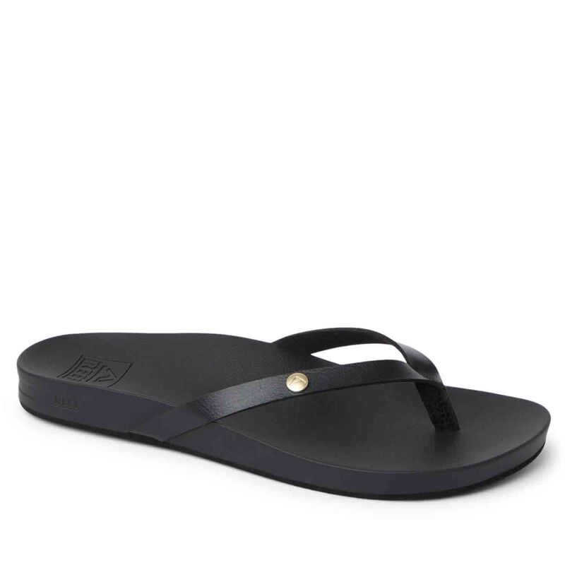 Reef Women's Vista Ivy Flip-Flop Sandals, in Black, Size 6 | by West Marine