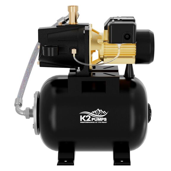 1/2 HP Jet Pump with 6 Gallon Tank image number 0