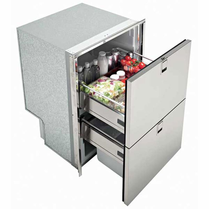 Drawer 160 Light Refrigerator/Freezer, AC/DC, 5.5 Cu. Ft., Stainless Steel, 4-Sided Flush Mount Flange image number 1