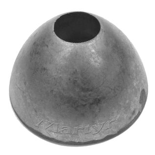 Flexofold&trade; Aluminum Prop Nut Anodes, 0.33" ID, 2.6" OD, 1.5" Height