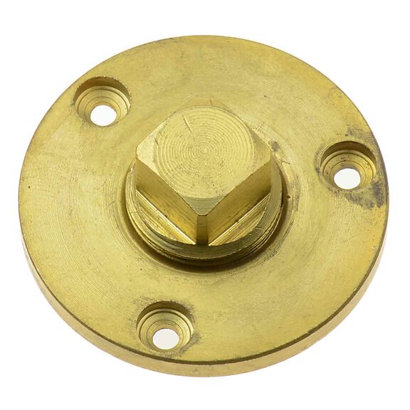 1/2" NPT Brass Garboard Drain Plug Kit image number 0