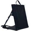 Crazy Creek Original LongBack Chair, Portable Chair for Camping and Stadiums, High Density Foam Cushion, Comfortable and Adjustable Back Support, Lightweight and Foldable, Water-Resistant, Black image number 1