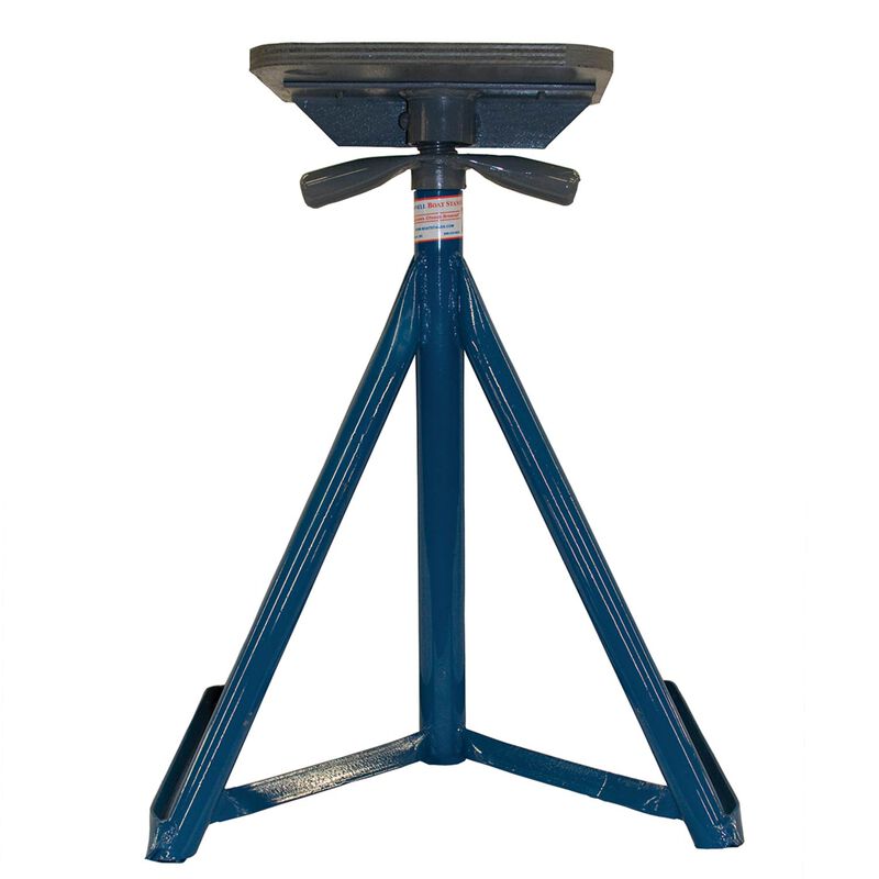 Brownell Boat Stands Brownell Power Boat Stand, 25" - 38" Range in Blue Made in USA | Camping World