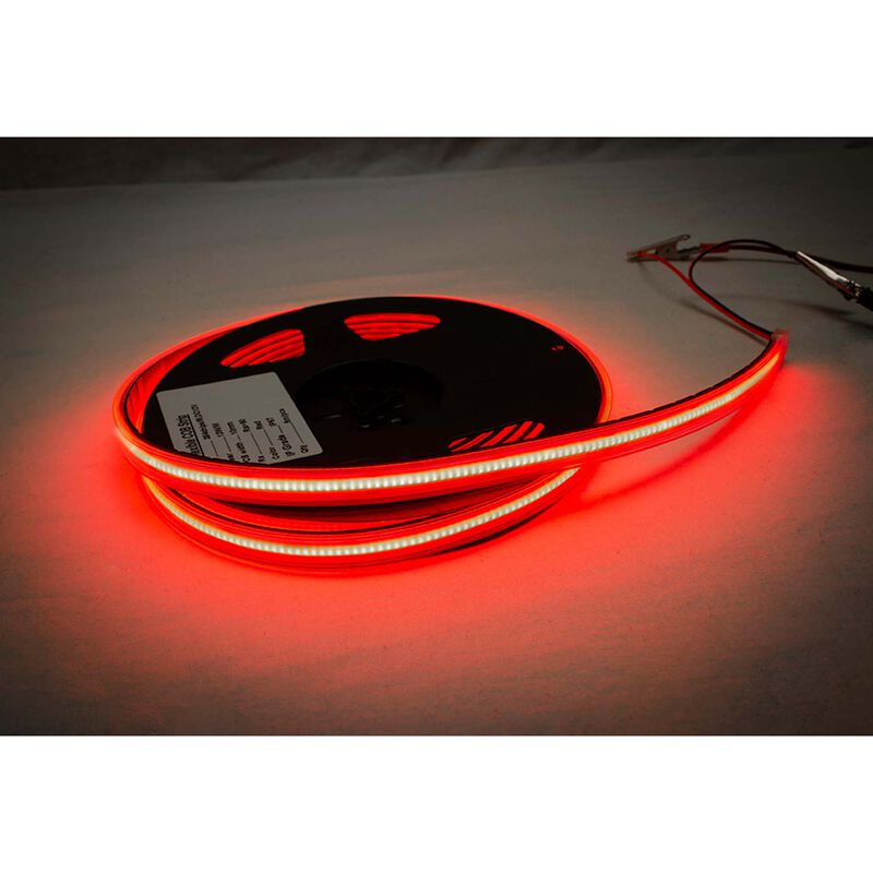 alligevel inch Mos 16.4' V-Sport Plasma LED Solid Tape Light Strip with 3M Adhesive, IP7, Red  | West Marine