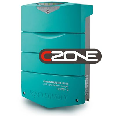 ChargeMaster Plus CZone Battery Charger, 12V, 75 Amp, 3 Banks