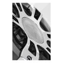 SG-FT88SPWC 8.8" 330 Watt Coaxial Wake Tower Sports Speakers, Silver/Chrome Sport Grilles, with White or Blue LED Illumination image number 4