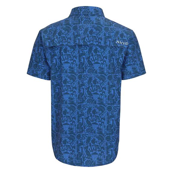 Men's Palapa Fish Folk Shirt image number 1