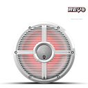 Wet Sounds REVO CX-10 XW-W S2 10-inch High Output Component Style Coaxial Speakers with XW-White RGB Grilles image number 1