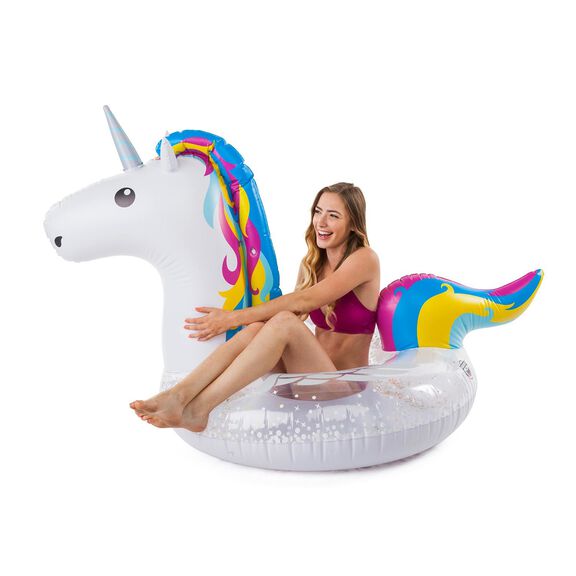 Giant Unicorn Pool Float image number 1