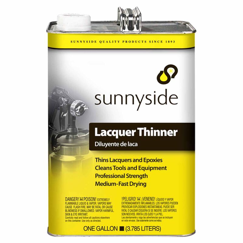 SUNNYSIDE CORP. Lacquer Thinner, Gallon West Marine