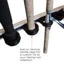 All Weather 3 in 1, Aluminum Expandable 10 Rod Rack image number 5