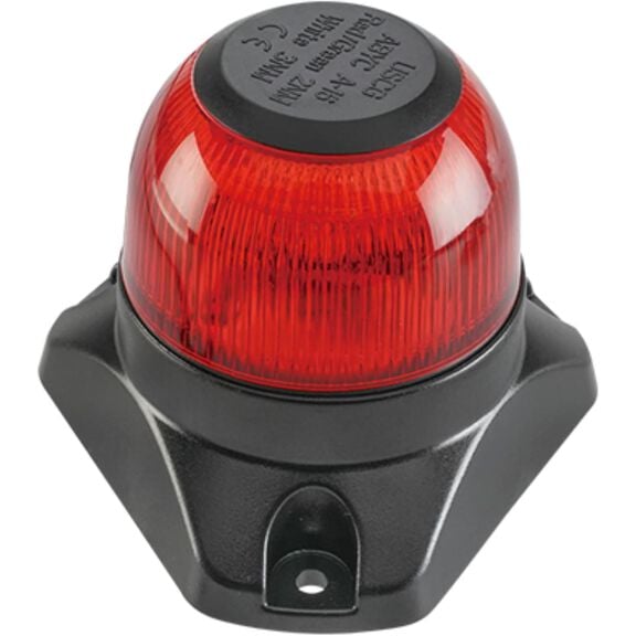 SEAFLO 01 Series LED Red Port Navigation Light 12V 3W for Boats Under 164 Ft image number 0