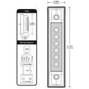4" LED Utility Strip Light with Gasket, RGBW image number 8