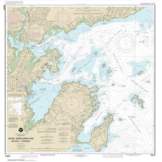 #13276 Salem Marblehead & Beverly Harbors