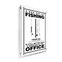 A Bad Day Fishing Poster, White image number 1