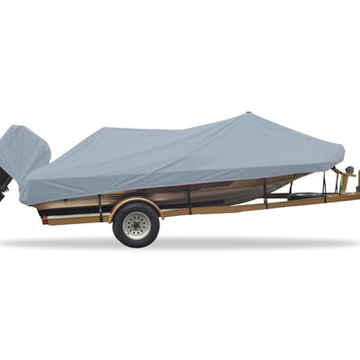 Styled-to-Fit Boat Cover for Wide Bass Style Boats