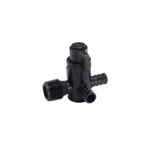 1/2" Barb x 1/2"MPT x 1/2"Barb 3 Valve