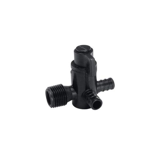 1/2" Barb x 1/2"MPT x 1/2"Barb 3 Valve image number 0