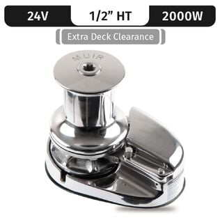 Muir Storm 4000 Capstan Windlass, 1/2" HT (G4), 24V DC, 2500W