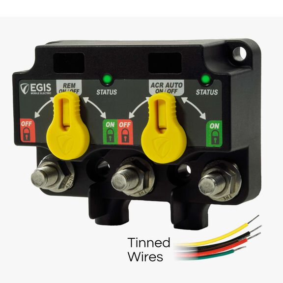 XD Dual - Flex 2 - (ACR)-(Relay) with Knobs, Tinned Wires image number 0