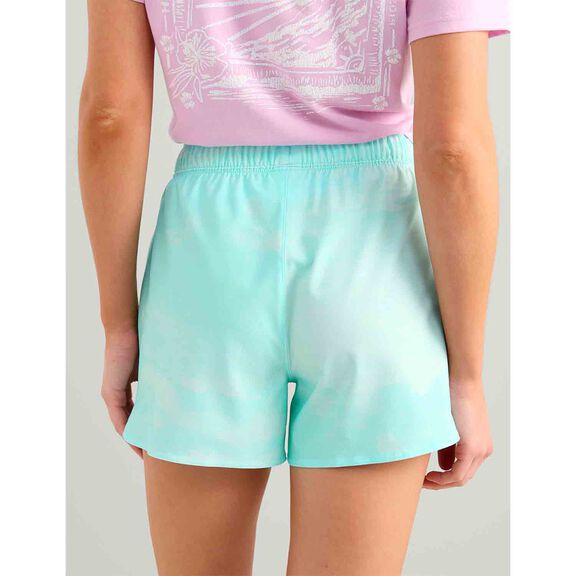 Women's Pursuit Printed Volley Shorts image number 1