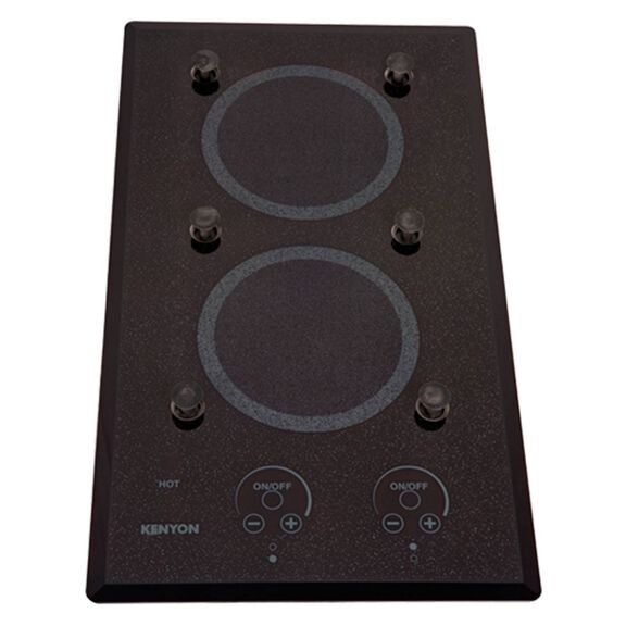 Lite-Touch Q&reg; 2-Burner Marine Cooktop, Small with PUPS&trade;, Portrait, 120V image number 0