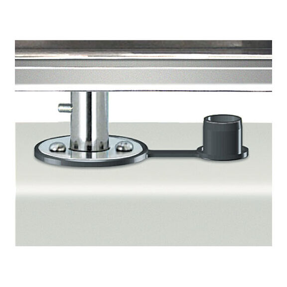 Single Locking Flush Deck Socket Mount for Magma Rectangular Grill image number 2