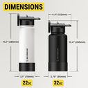 32 oz. MagicMount&trade; Flask, White image number 3