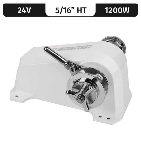 Muir Horizontal 1600 Horizontal Windlass, 5/16" HT (G4), 24V DC, 1600W image number 0