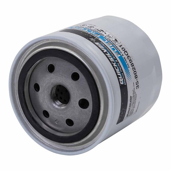 Quicksilver 802893Q01 Water Separating Fuel Filter for Mercury and Mariner Outboards and MerCruiser Sterndrive and Inboard Engines image number 1