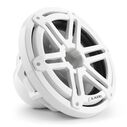 M3-10IB-S-Gw-4 10" Marine Subwoofer Driver, White Sport Grilles image number 1