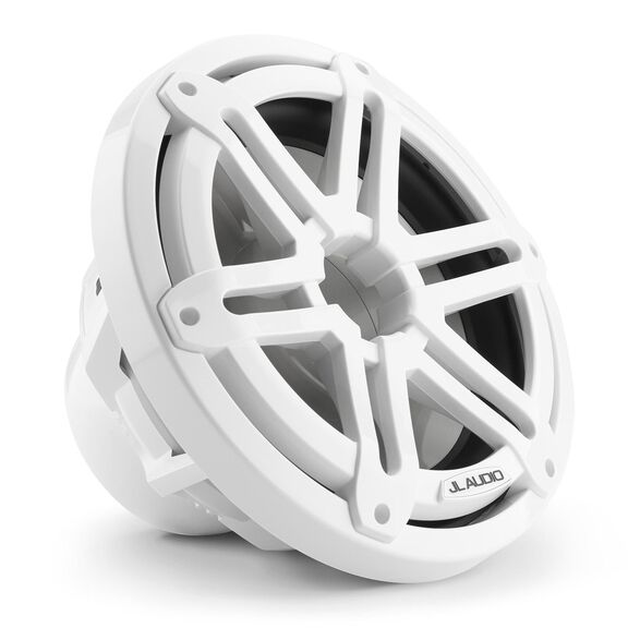 M3-10IB-S-Gw-4 10" Marine Subwoofer Driver, White Sport Grilles image number 1