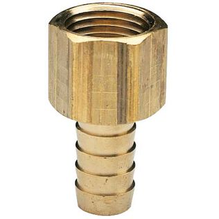Fuel Hose Barbs, Brass, Female