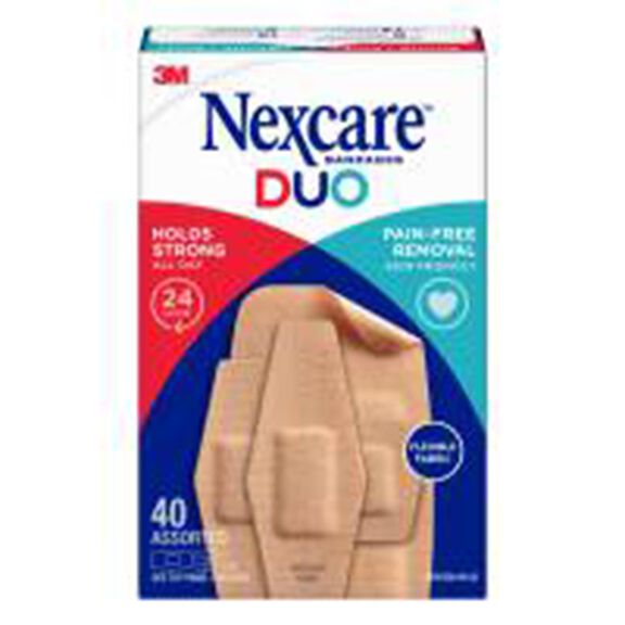 Nexcare DUO Bandages, Assorted 40 ct, 24 Packs per Case image number 0