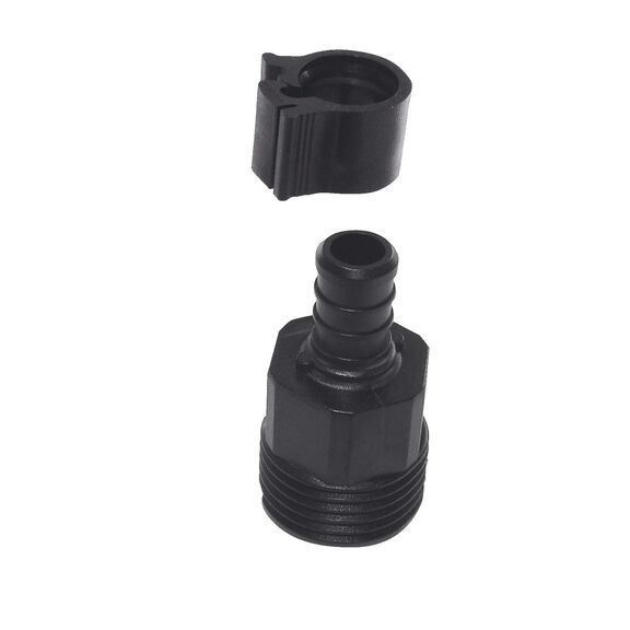 Pexlock 1/2" Barb x 3/4" MGH BIB image number 0