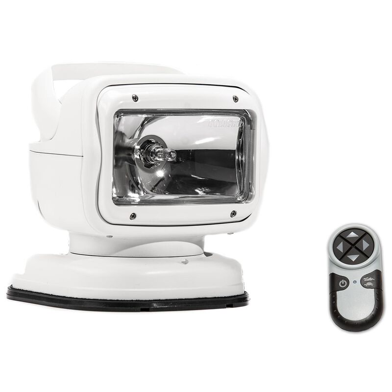Radioray® GT Series Halogen Searchlight, Permanent Mount Shoe with Wireless Handheld Remote image number 0