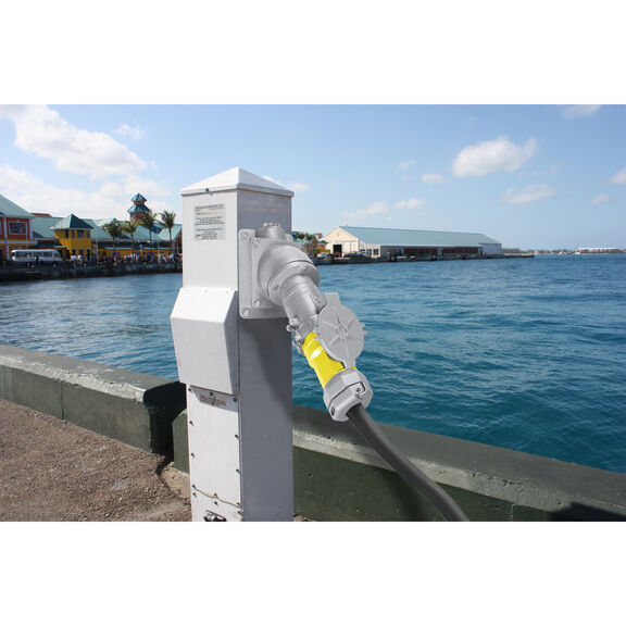Hubbell Marine Pin & Sleeve, INS, INLT, 4P5W,200A 600V, S1 REV image number 1