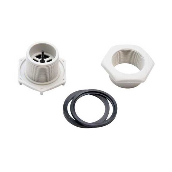 Drain/Plug Assembly for Inflatable Boat, Hexagon, Gray image number 0