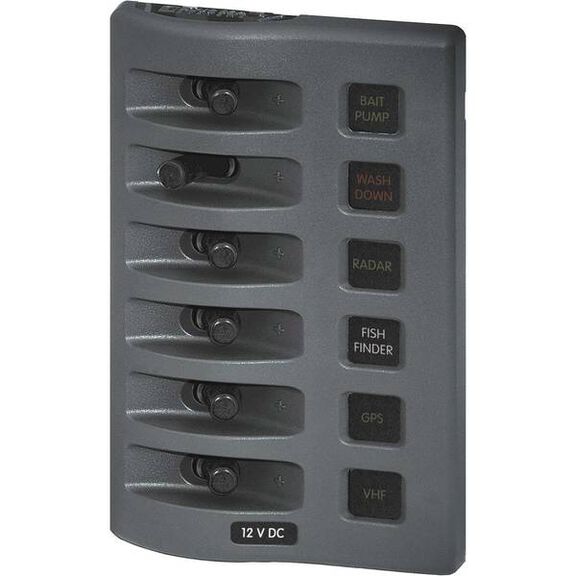 WeatherDeck&reg; Waterproof Fuse Panel, Six-Position image number 0