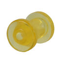 3" Bow Roller 1/2" Shaft PVC image number 1