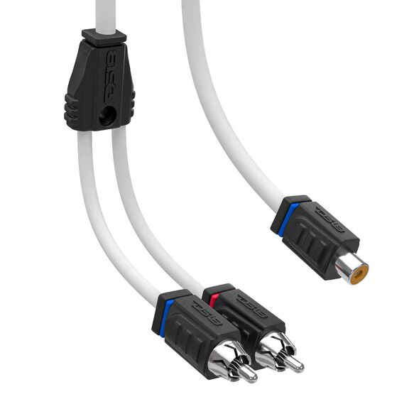 RCA Marine Grade Tinned 100% Copper OFC Y Connector 1 Female  to 2 Male image number 1